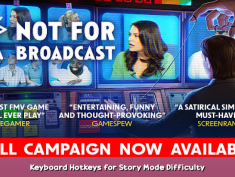 Not For Broadcast Keyboard Hotkeys for Story Mode Difficulty 1 - steamsplay.com