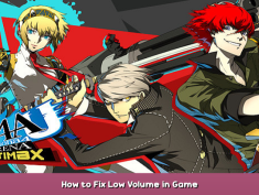 Persona 4 Arena Ultimax How to Fix Low Volume in Game 1 - steamsplay.com