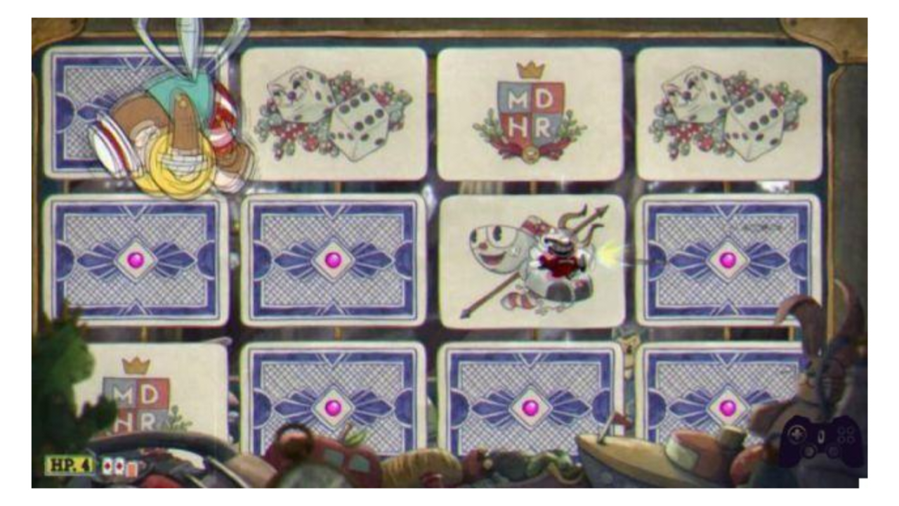 Cuphead Tips & Trick How to Defeat King Dice and Helpers - • NINTH MINIBOSS - 98AC56A