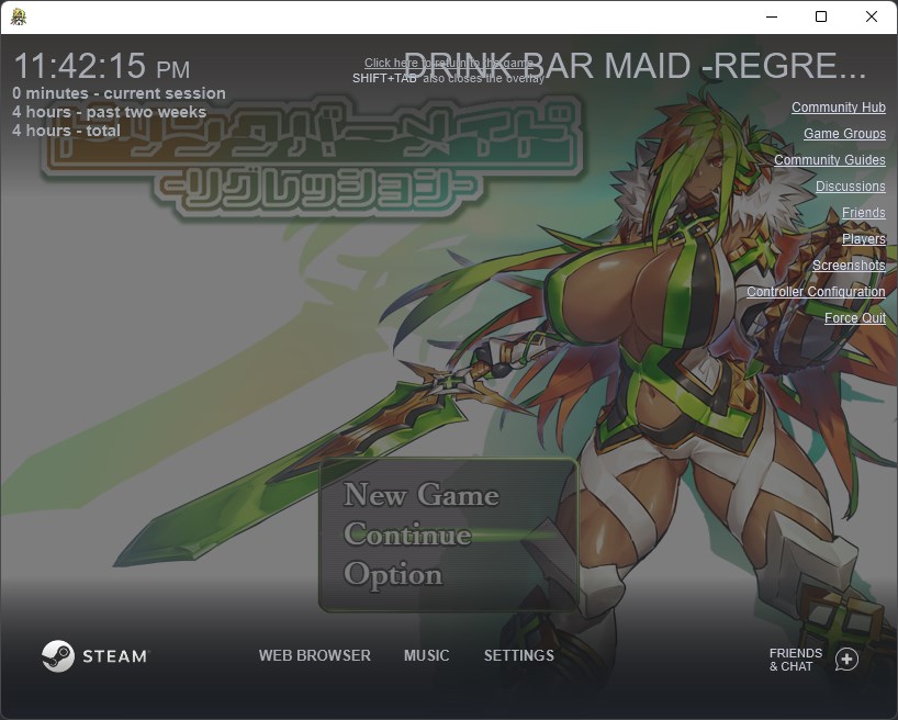 DRINK BAR MAID -REGRESSION- How to Enable Steam Overlay - How to Enable Steam Overlay - 24D9235