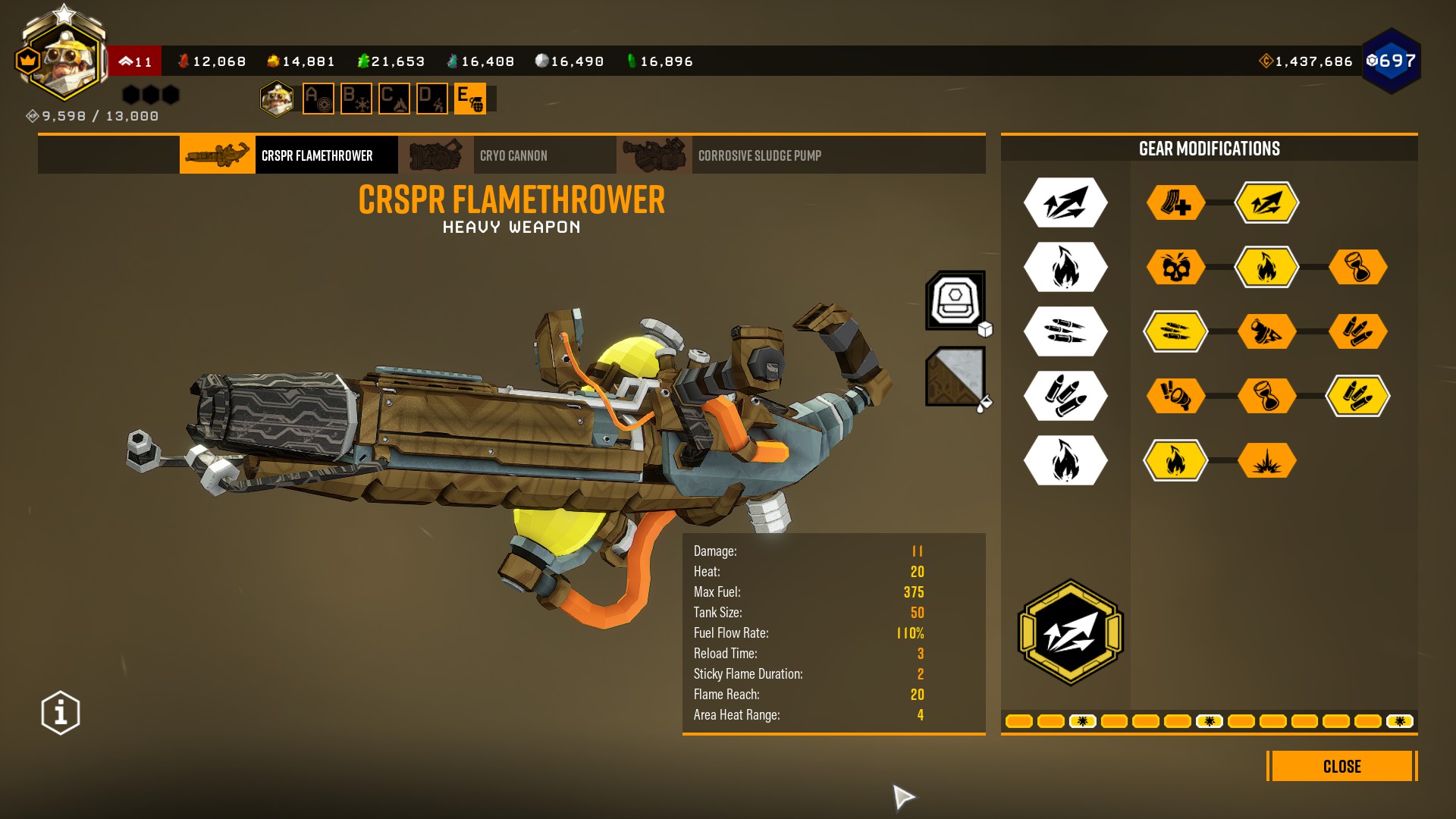 Deep Rock Galactic Driller Build Overview - the Flamethrower - A20124F
