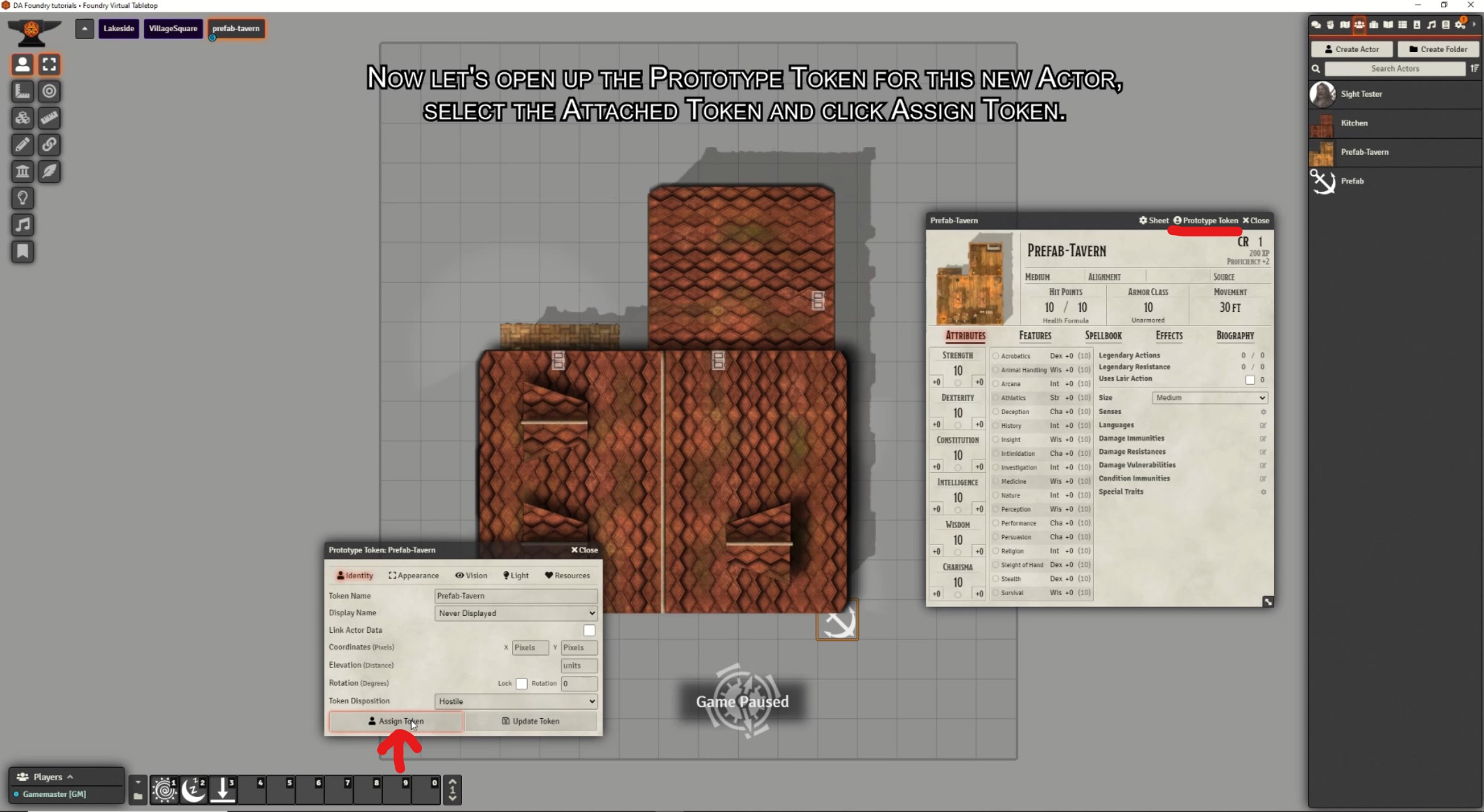 Dungeon Alchemist How to leverage the Procedural Generation - Create a Prefab of the building - 76D9001