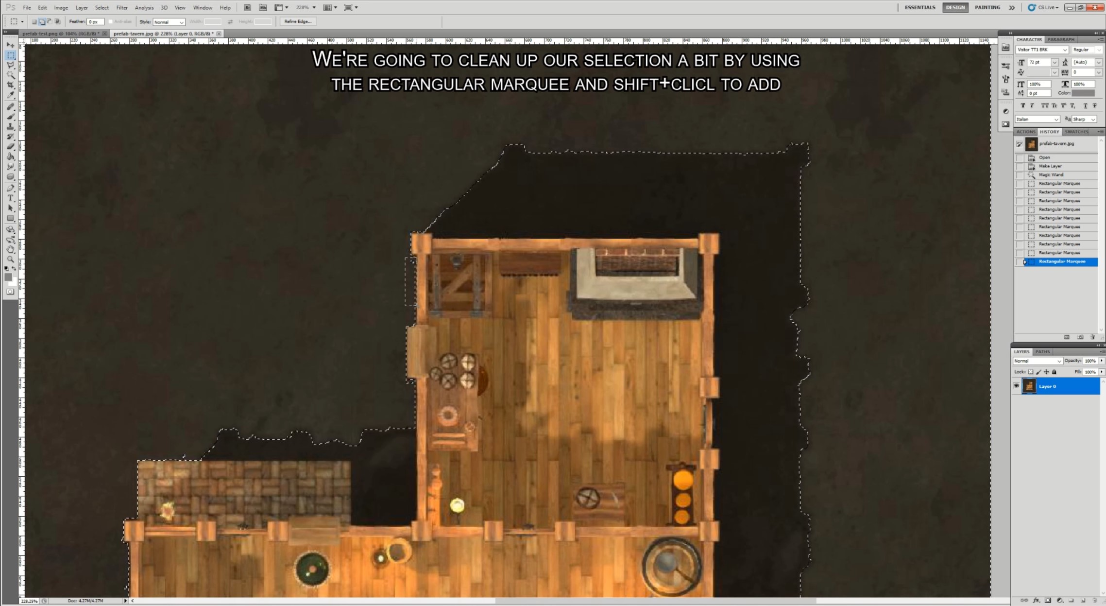 Dungeon Alchemist How to leverage the Procedural Generation - Edit the map in a Photo Editor - 2737734