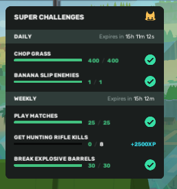 Super Animal Royale Item Customization + Level Up Random Drop - How to level up and get more expirience points in game? - B58A0B9