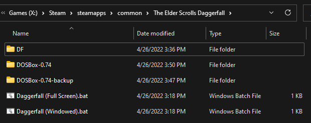 The Elder Scrolls II: Daggerfall Configuring Daggerfall Unity for Steam - The Process - D1E09CB