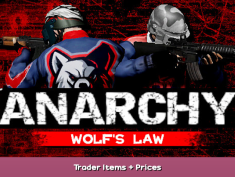 Anarchy: Wolf’s law Trader Items + Prices 1 - steamsplay.com