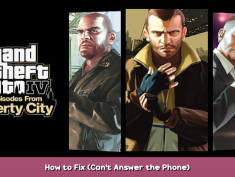 Grand Theft Auto IV: The Complete Edition How to Fix (Can’t Answer the Phone) 1 - steamsplay.com