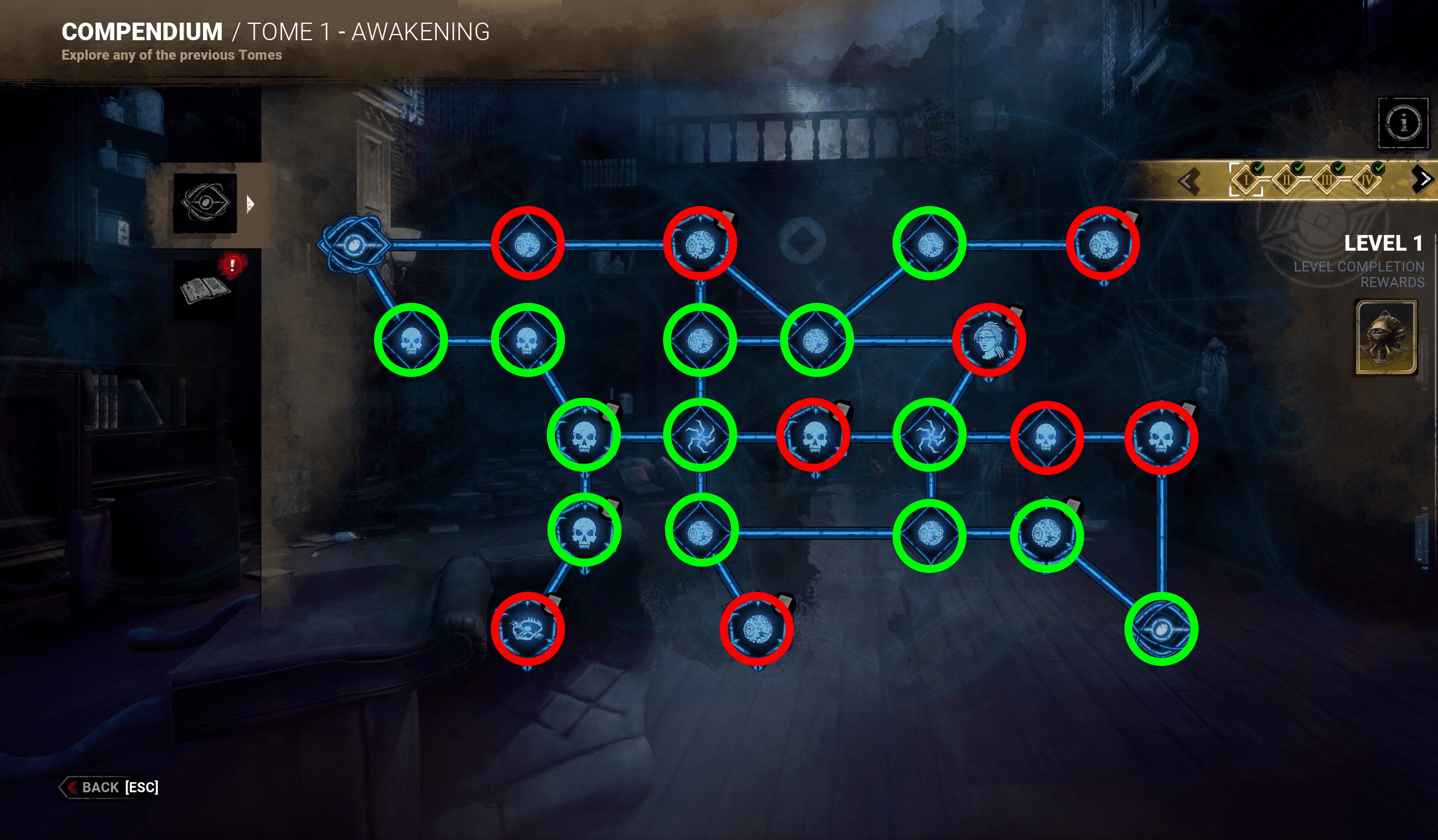Dead by Daylight WIP - Archive Path to save the most Blood Points - Tome 1 Awakening - 334C7C1