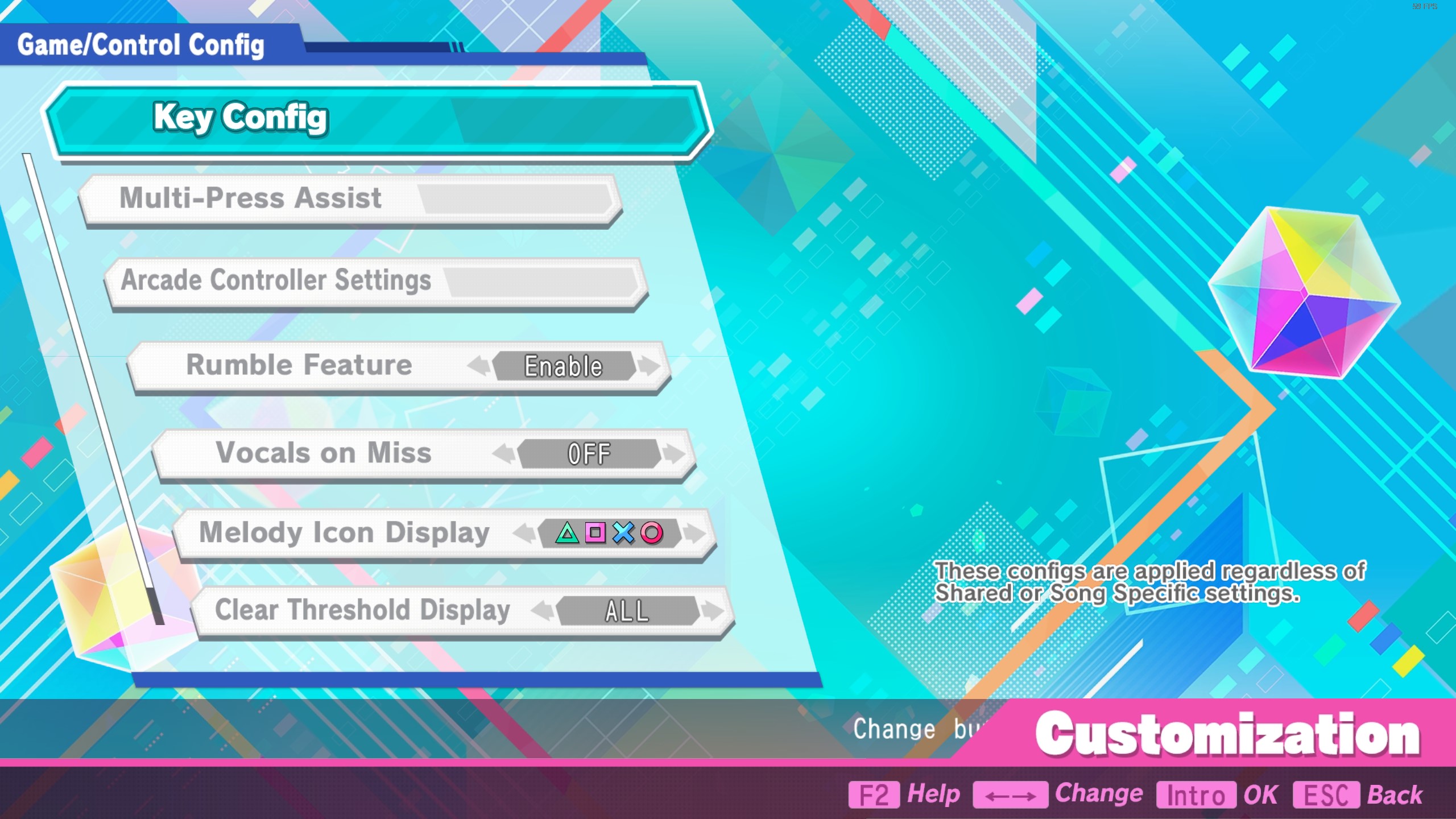 Hatsune Miku: Project DIVA Mega Mix+ How to Fix Incorrect Buttons/Input - Follow the steps! - 4475812