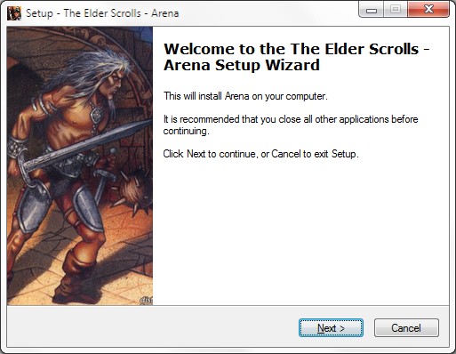 The Elder Scrolls: Arena Remapped Keys / CD Version Setup - Alternate Option: Arena Setup (CD Version) - DE363BF