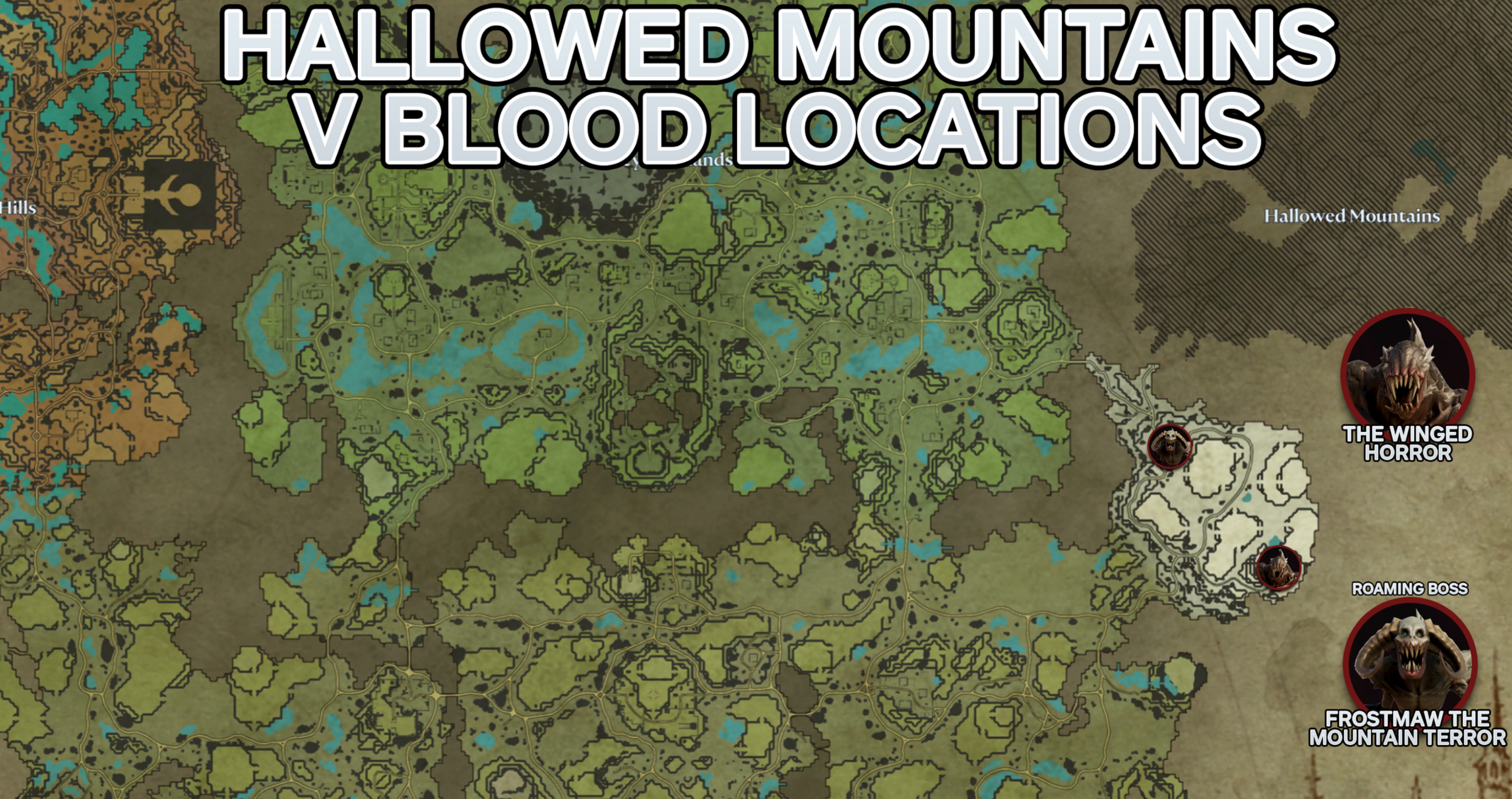 V Rising All Blood Boss Locations - All V Blood Bosses in Hallowed Mountains - 02ECFF6