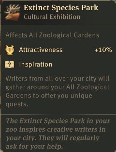 Anno 1800 Cultural Items Set Guide - Zoo - AB3425C