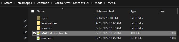 Call to Arms - Gates of Hell: Ostfront Modding Tutorial Guide & Configuration - How to upload a mod to the workshop - 174E7F9