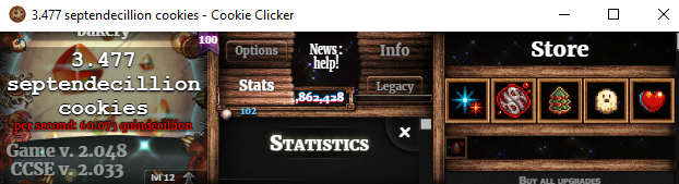 Cookie Clicker Two New Achievement Details Guide - 2: Stifling the press - 5EB8FC1