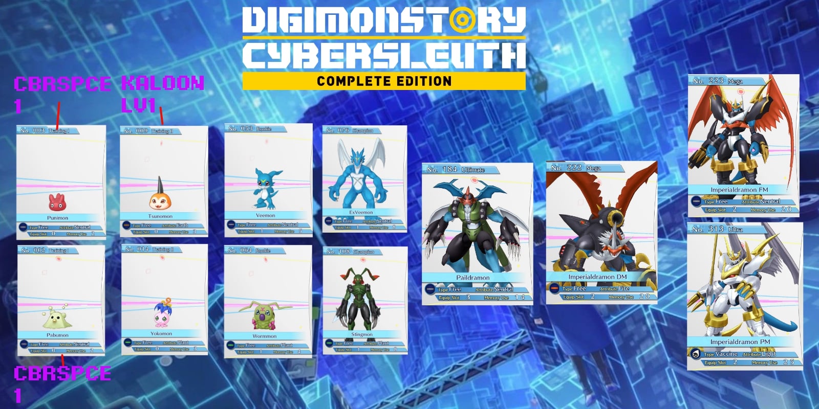 Digimon Story Cyber Sleuth: Complete Edition King Willex's Royal Knights - Imperialdramon Paladin Mode. - 2C1E44B