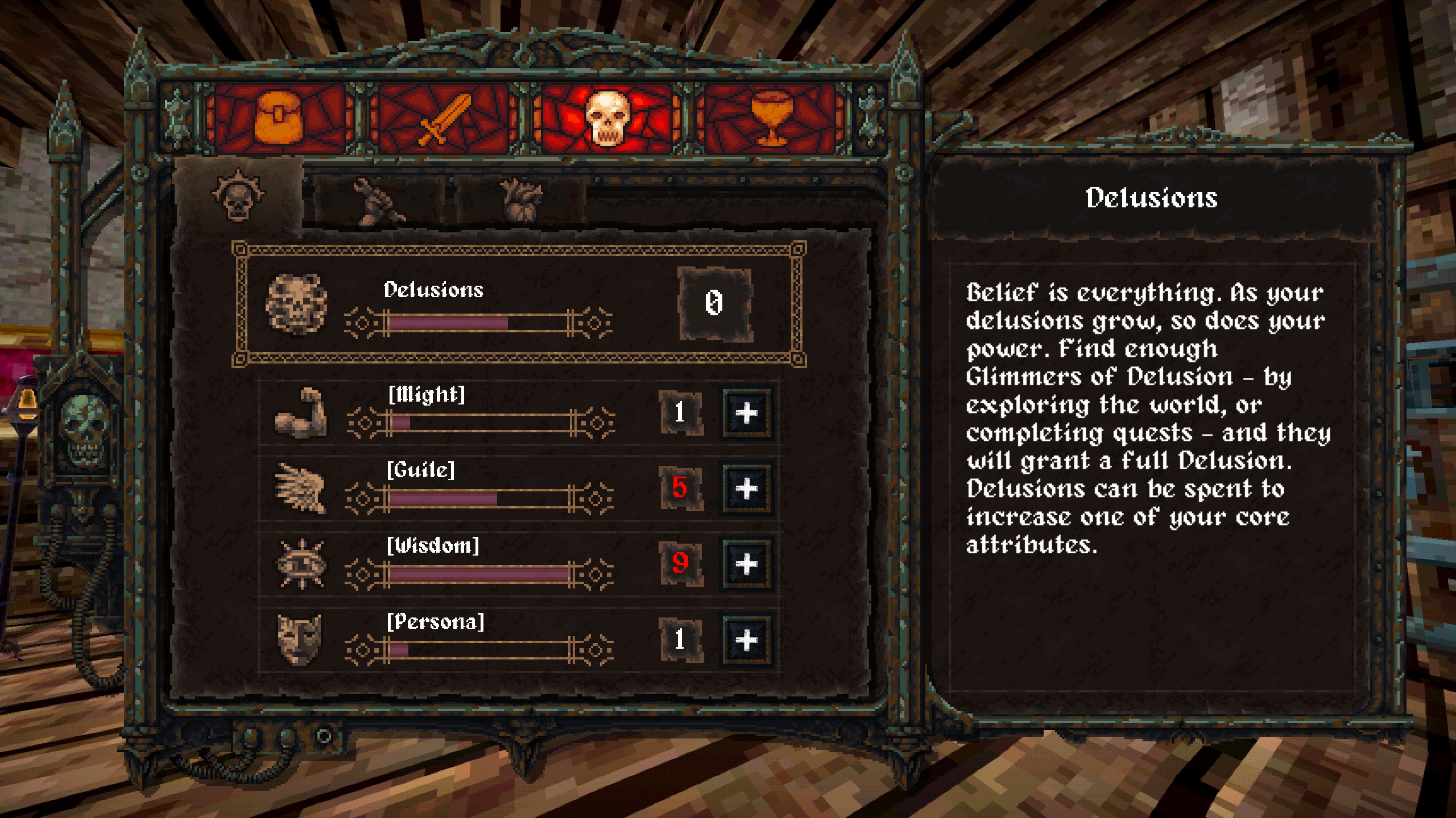 Dread Delusion How to Create Character + Save Game + Leveling Stats - Leveling and Stats - 9DC8CE7