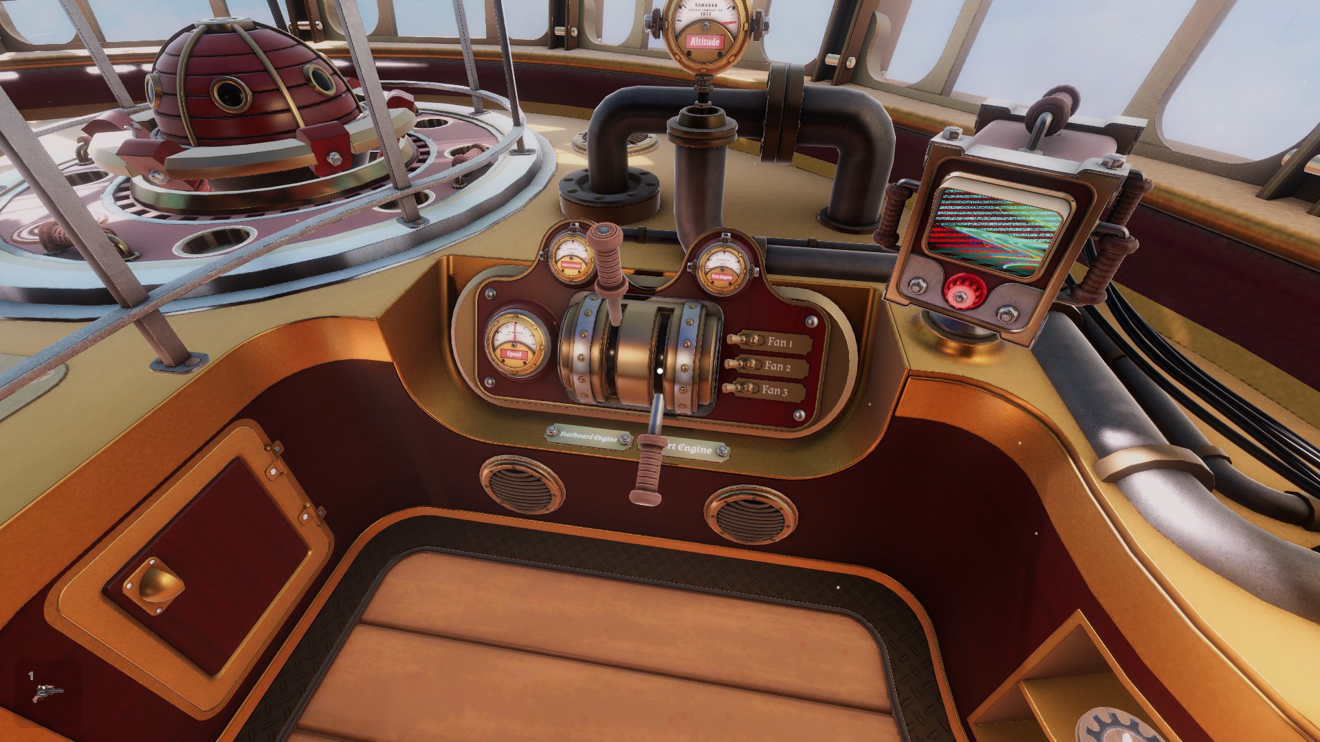 Escape Simulator Collect All 32 tokens in the Steampunk DLC - The Helm Room - DFFF0EE