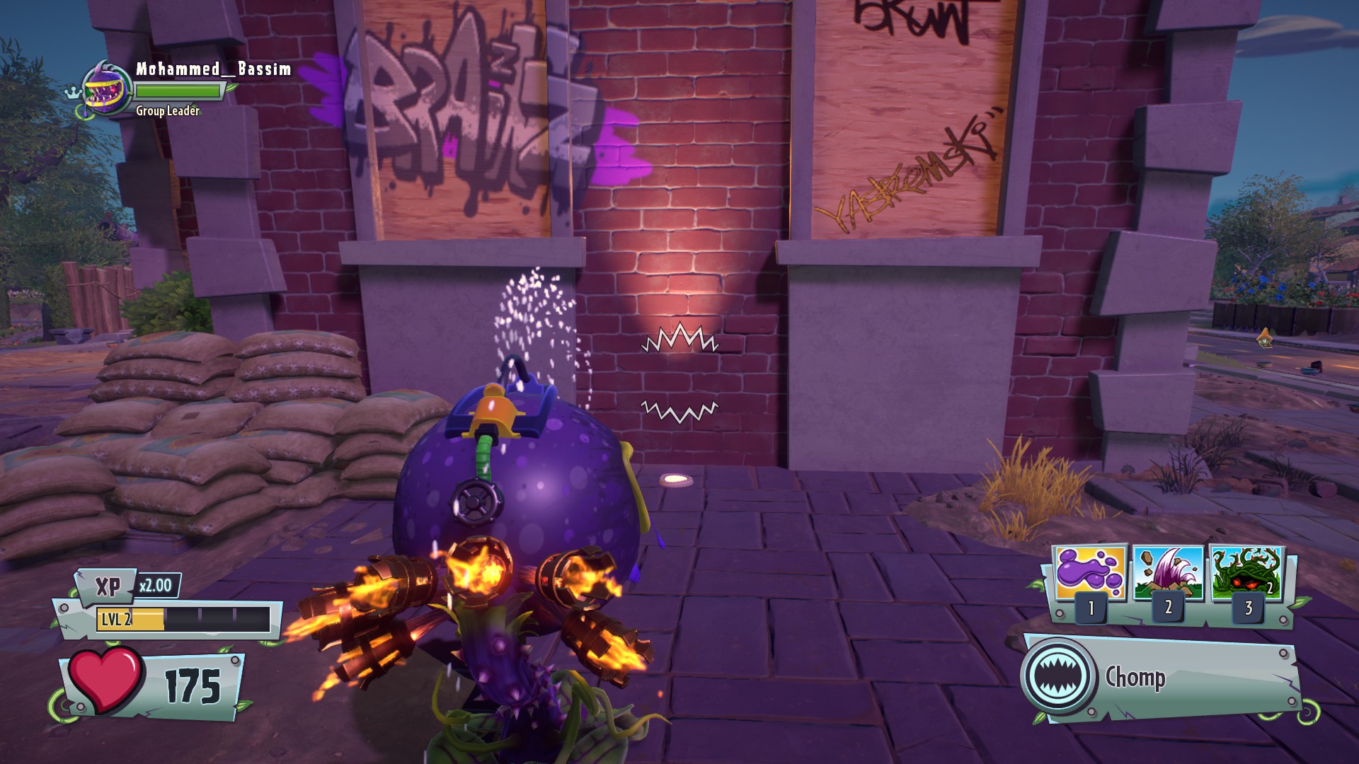 Plants vs. Zombies™ Garden Warfare 2: Deluxe Edition How to get underground door key - step three entering the town hall ( co-op step ) - E4199E7