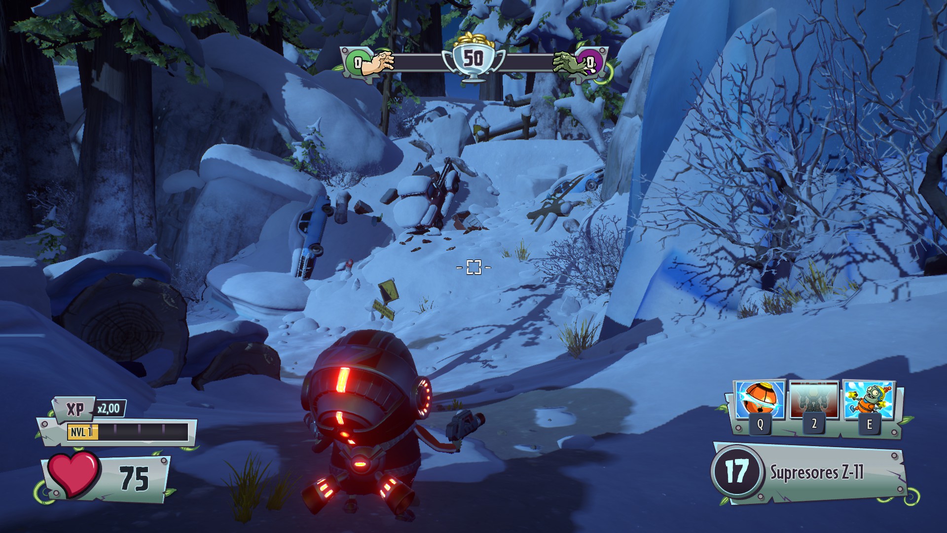 Plants vs. Zombies™ Garden Warfare 2: Deluxe Edition Location of All 54 GNOMES - #26 - Frosty Creek - 835590A