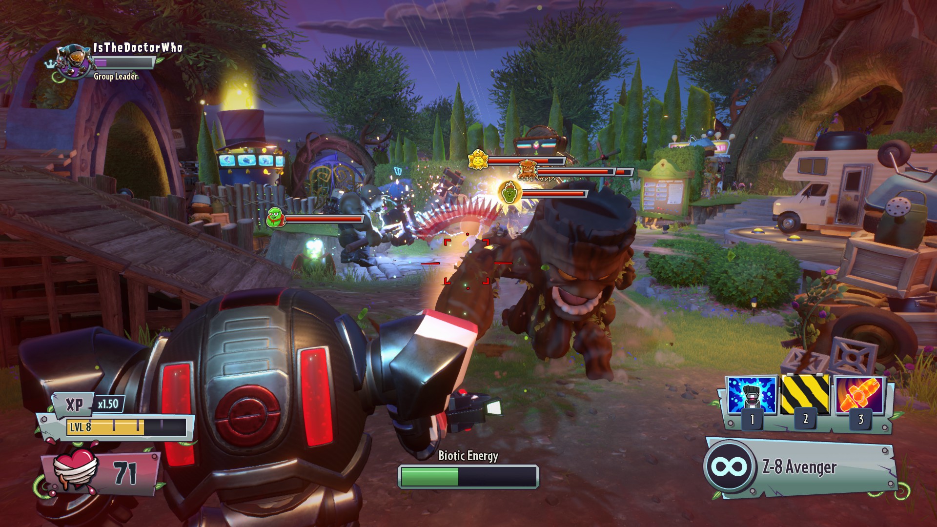 Plants vs. Zombies™ Garden Warfare 2: Deluxe Edition Tips How to Level Up faster - 4. Invade and start Leveling UP - 962406F