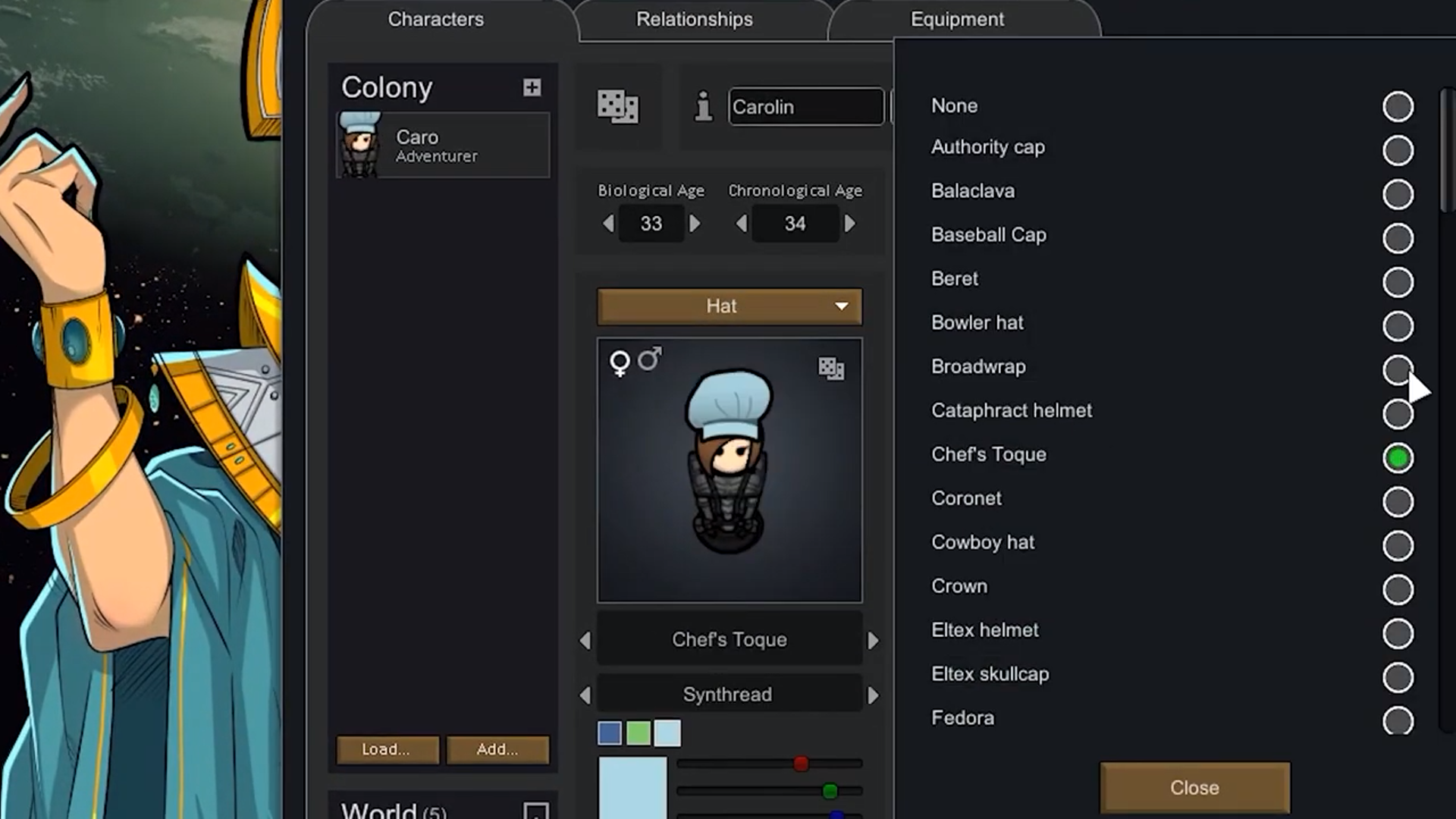RimWorld How to Install Prepare Carefully Mod Guide - Character Creation - 4AB6E4F