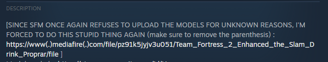 Source Filmmaker How to download SFM maps/models from MediaFire - Actually downloading files without getting a popup - 17D3488