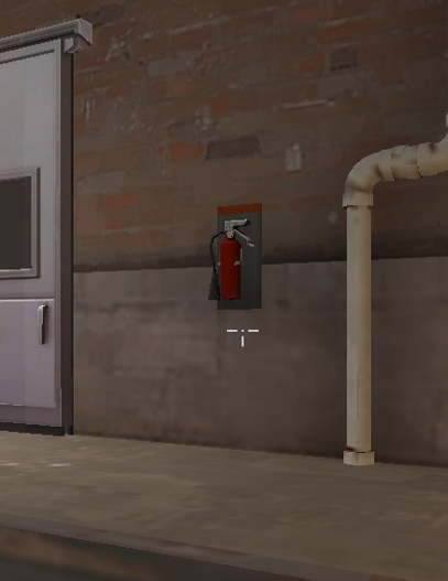 Team Fortress 2 Fire extinguisher locations - Act 2 - Currently known Fire extinguisher locations - 71EF150