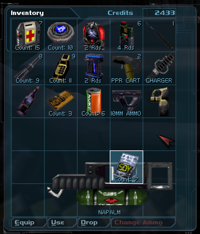 Deus Ex: Game of the Year Edition Basic Inventory Management Guide - Item Slots - E78A087