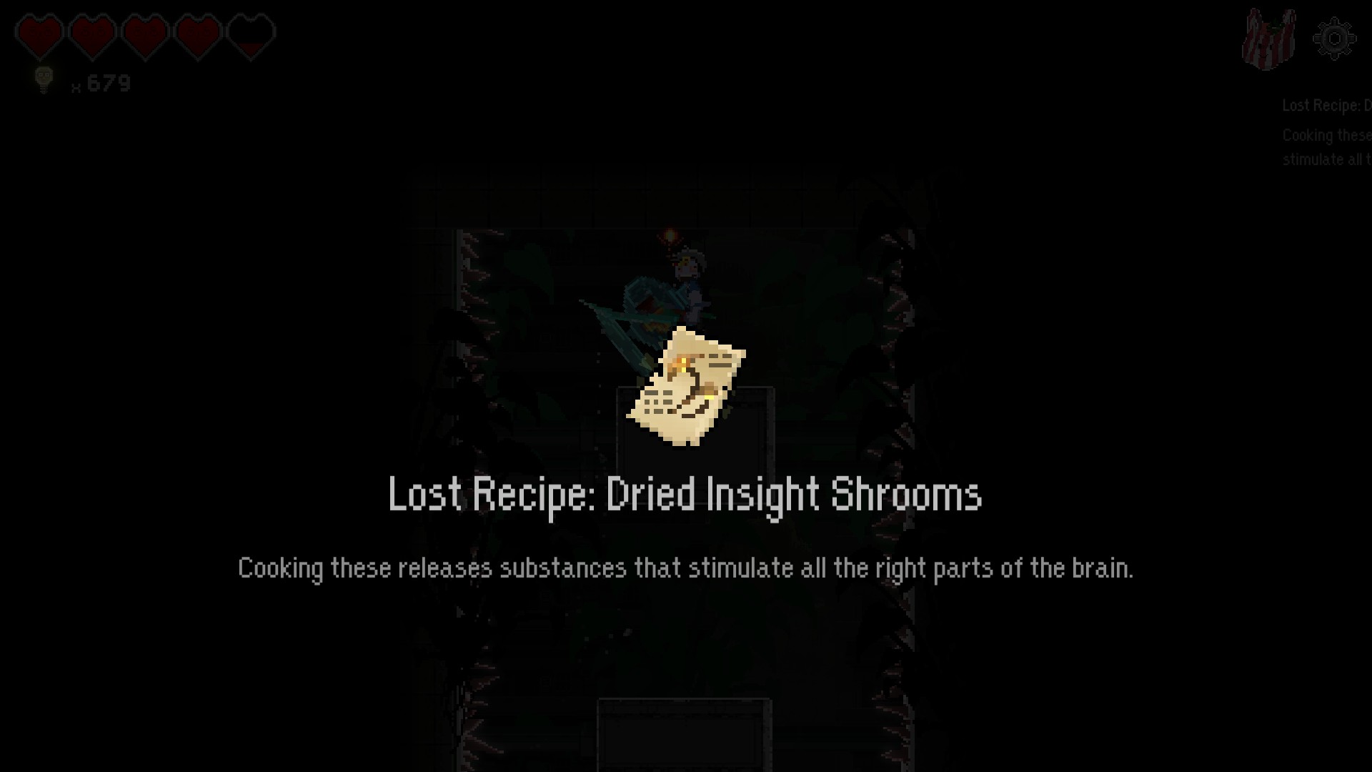 Dungeon Munchies All Recipes Location Guide - Dried Insight Shroom - 9023149
