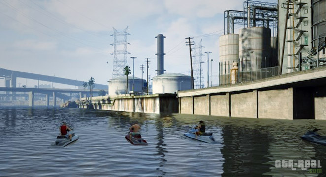 Grand Theft Auto V Completion Guide - Playthrough - Complete 4 races on the water - 127D699