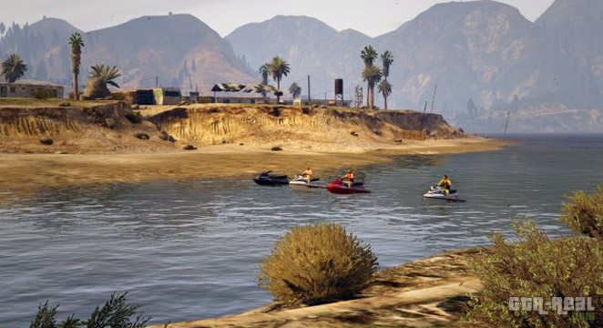Grand Theft Auto V Completion Guide - Playthrough - Complete 4 races on the water - FC024E5