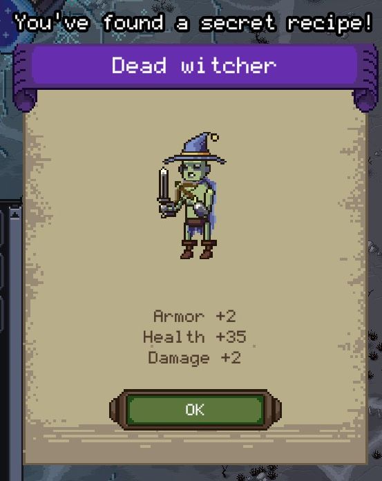 Necrosmith List of Secret Recipes With Images - Zombie Wizard - 488DF8B