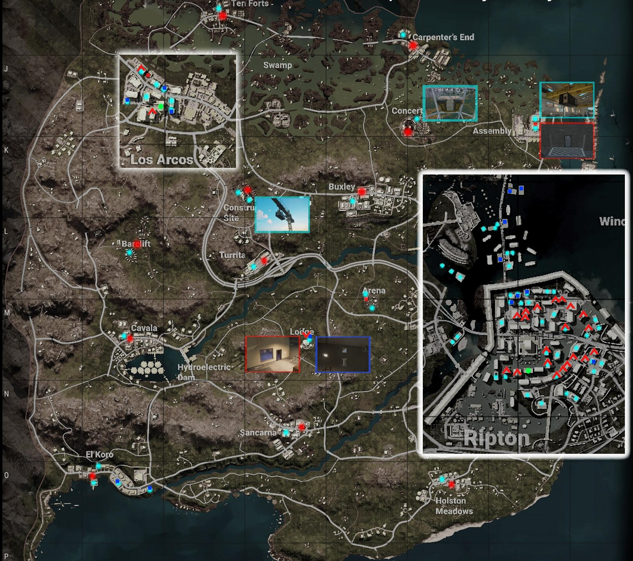 PUBG: BATTLEGROUNDS All Security Keys Map Location Guide - Here is the location of the security keys - B32F494