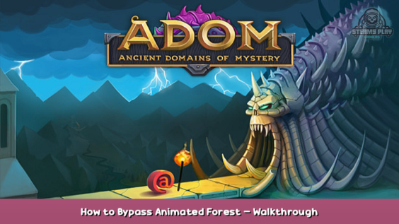 ADOM (Ancient Domains Of Mystery) How to Bypass Animated Forest – Walkthrough 1 - steamsplay.com