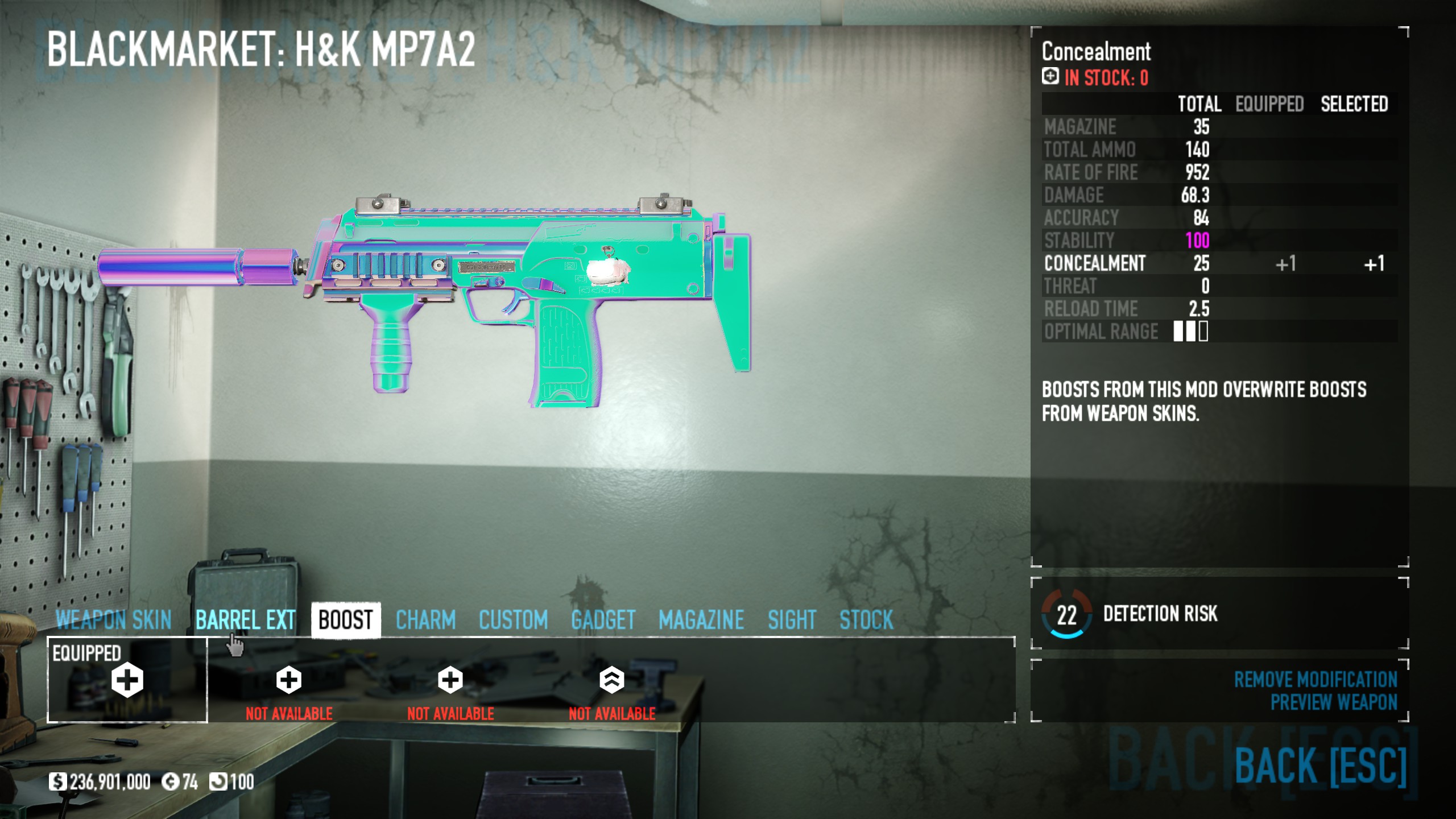 PAYDAY 2 Best SMG Build for Anarchist - -Weapons and equipment- - 4C61A40
