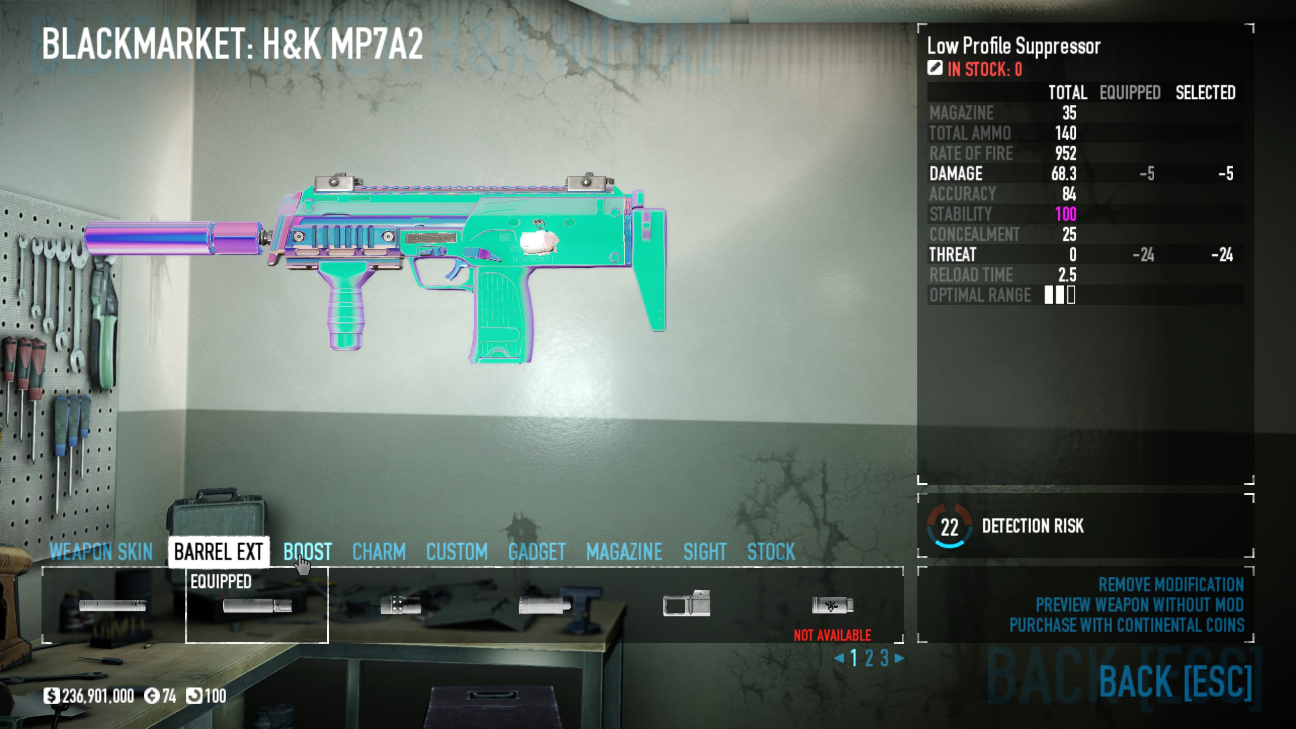 PAYDAY 2 Best SMG Build for Anarchist - -Weapons and equipment- - A7AFCA9