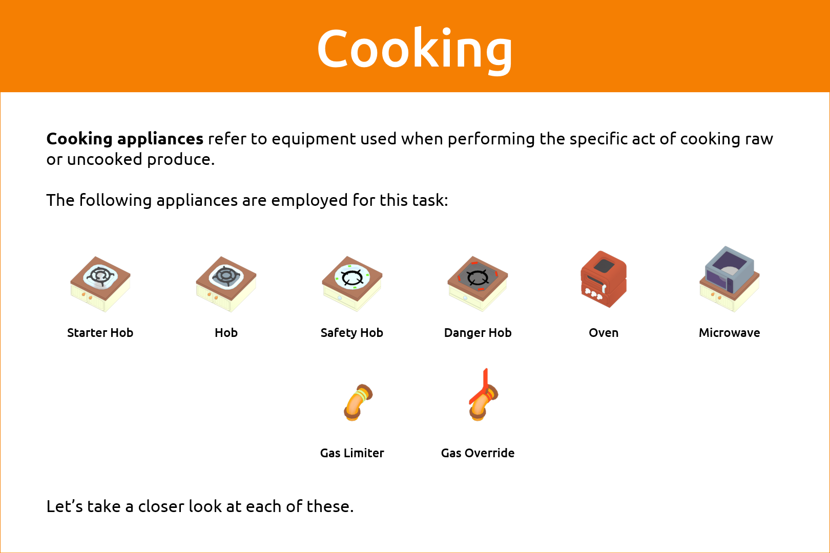 PlateUp! Complete Appliances Guide - Cooking Appliances - FF11B9C