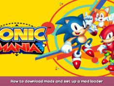 Sonic Mania How to download mods and set up a mod loader 1 - steamsplay.com