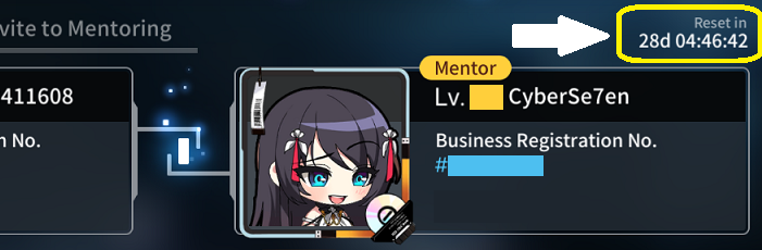 CounterSide Mentor System & Rewards - Getting kicked out of the Mentee system - F04C8E8