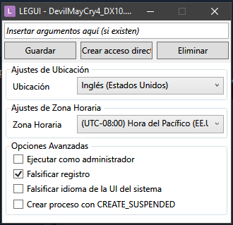Devil May Cry 4 How to Change Subtitle Language Using Locale Emulator - Configuring - 0FF1178
