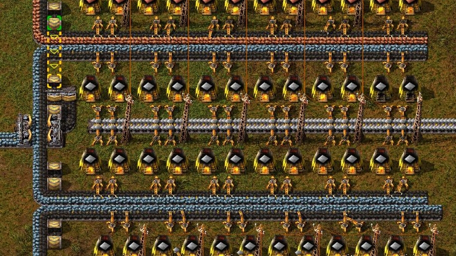 Factorio How to use a bus and basic factory expansion - Factory Layout - 44CB35F