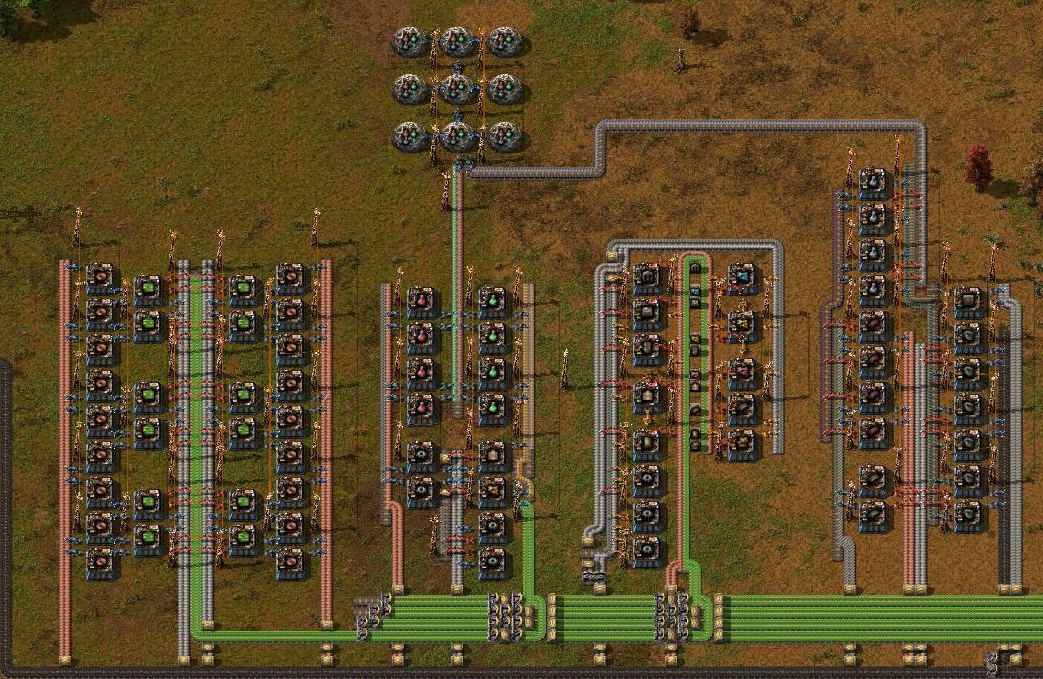 Factorio How to use a bus and basic factory expansion - Factory Layout - 67CEA2B