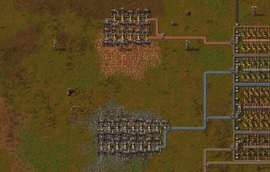Factorio How to use a bus and basic factory expansion - Factory Layout - 7C4EC2D
