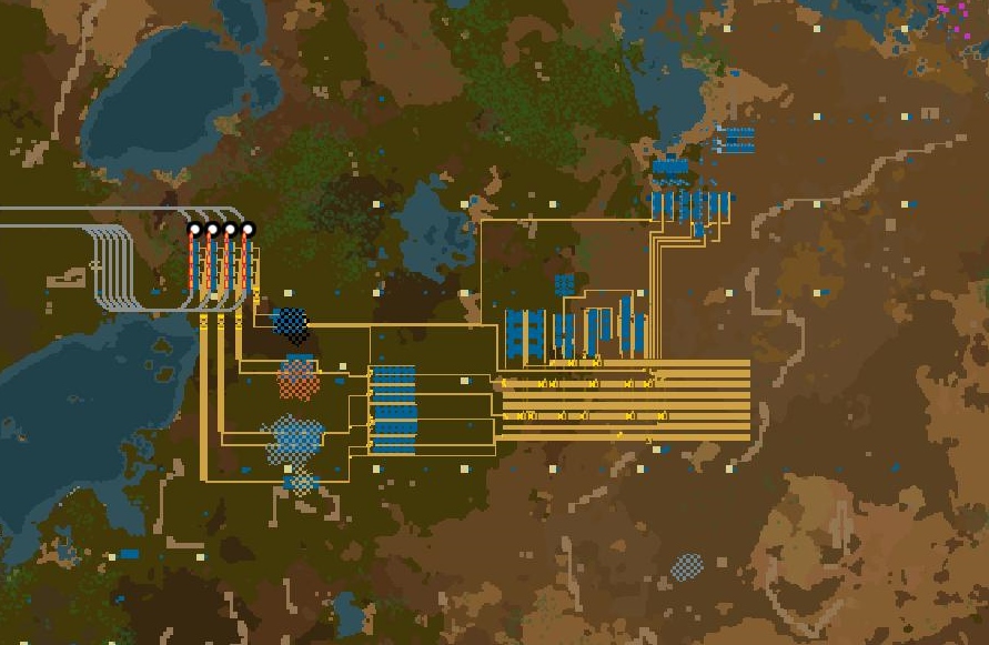 Factorio How to use a bus and basic factory expansion - Railway Station - 5B31338