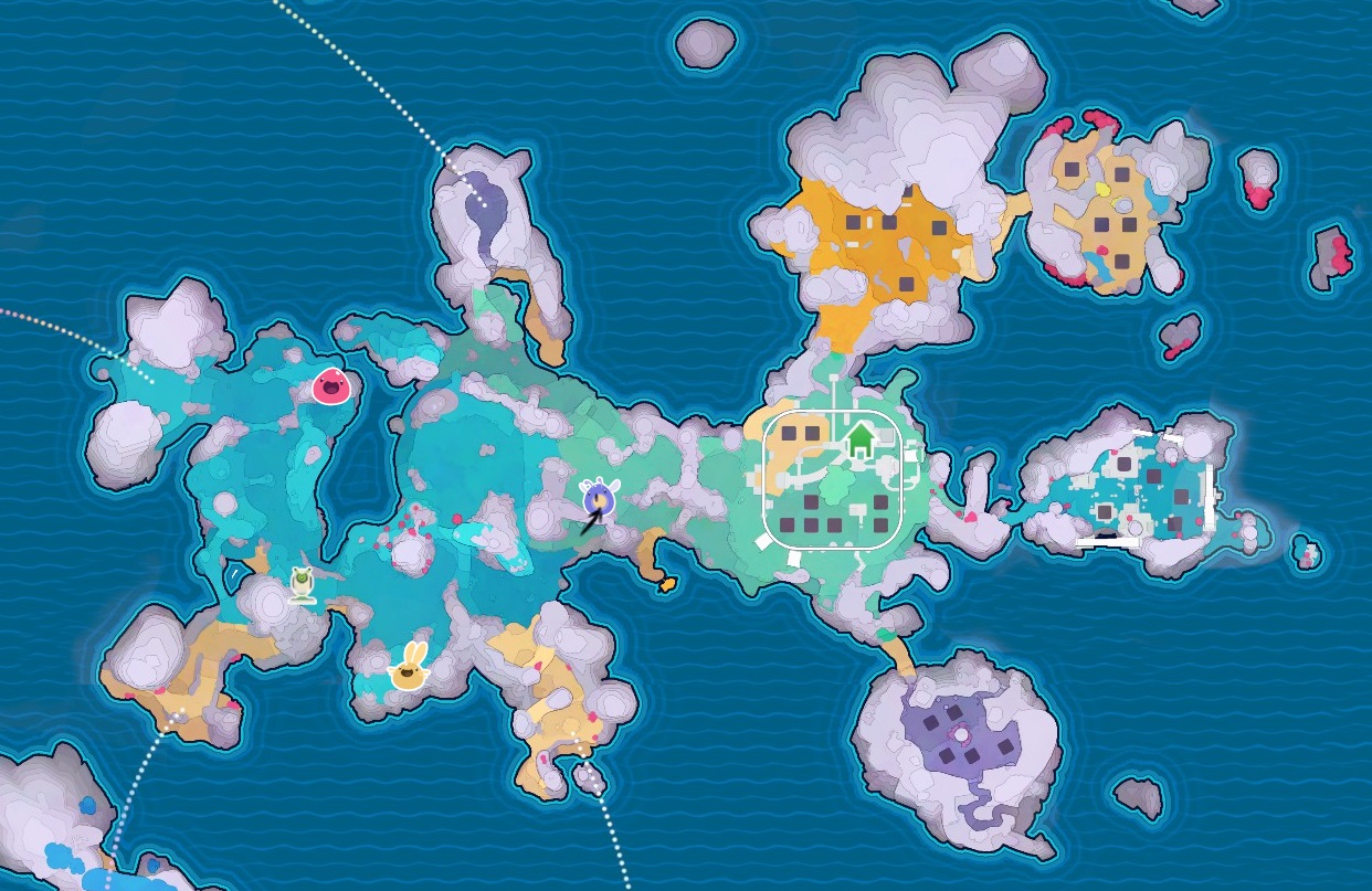 Slime Rancher 2 Full map with all markers - GORDOS - BEA2ACB