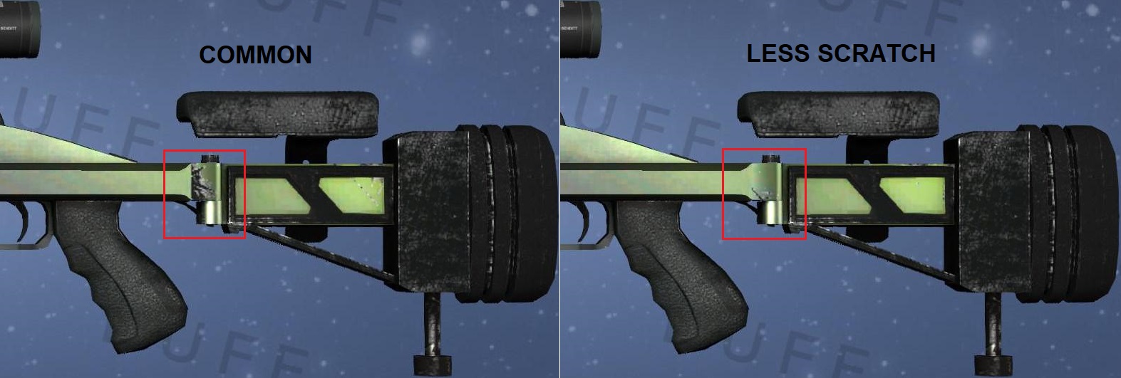 Counter-Strike: Global Offensive SSG 08 Acid Fade Rare Pattern Guide - Less Scratched Patterns - CF0F069